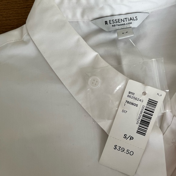 Ladies white collared shirt - Picture 2 of 2